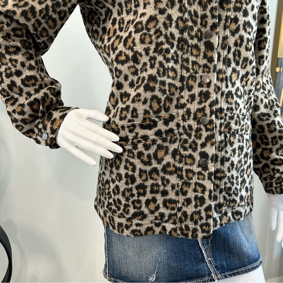 NWOT French Dressing Lightweight Leopard Print Jacket - Picture 8 of 16